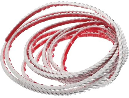 Hemobllo Eckleisten Für Wand 1 Rolle „soft Line“ Randleistenleiste Für Wände Abziehbare Und Aufklebbare Zierleiste Für Fliesenkanten Wandleiste Wandkantenleiste Flexible Abzieh Und Aufklebleiste