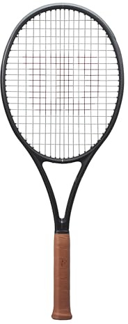 Wilson RF 01 Future Strung Performance Tennis Racket - Grip Size 2-4 1/4, Strung with Sensation 16 Natural at Mid Range Tension