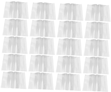 SHINEOFI 20st Transparenter Buchumschlag Buchhüllenschutz Buchhüllen Für Softcover-bücher Buchumschläge Lehrbuchumschlag Klare Buchdeckel Magazin-cover Buchdeckel Klar Buchschutz Plastik