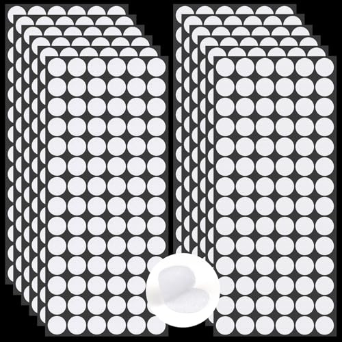 Klettband Selbstklebend, 1008 Stück Stark Klettverschluss Selbstklebend | 504 Paar Klett Klebe Klettbänder, klett aufkleber für Papier Metall Kunststoff Leder Handwerk -15mm