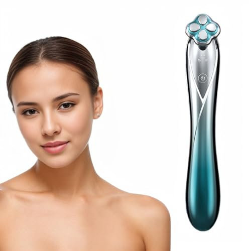 Babiloon Dispositivo facial masajeador de ojos con microcorriente, dispositivo antienvejecimiento para la piel, dispositivo de cuidado de la piel para bolsas de ojos, ojeras, reduce arrugas y líneas