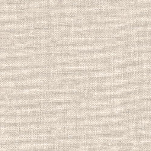 Grandeco Adana Calico Fabric Textured Wallpaper, Neutral