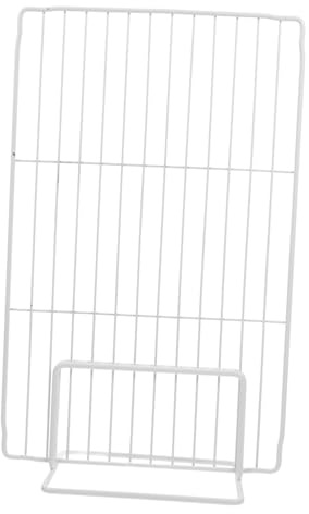 Divisor de Refrigerador de Hierro Blanco para Ropa y Nevera | Malla Metálica, Instalación Sencilla, Clasificación Práctica, Uso Doméstico y Comercial