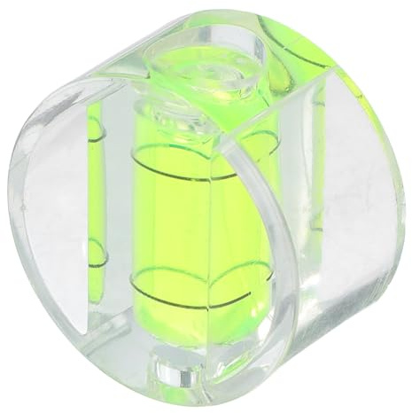 Tofficu Tragbare Acryl Wasserwaage Libelle Präzise Kunststoff Nivelliergerät Kompakt Für Bau Heimwerker Projekte