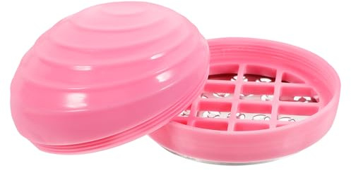 TOYZFRIENDY Raschietto per Piedi in Acciaio Inossidabile Rosa, Design Ergonomico per Rimozione Calli e Pelle Morta, per Donna e Anziani in Pedicure Manuale