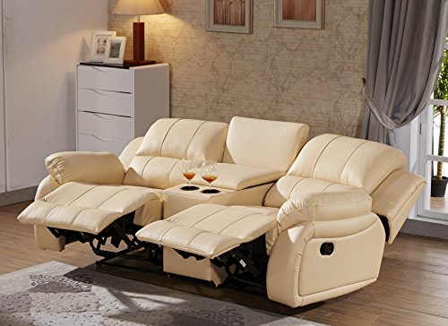 Mapo Möbel Ledersofa Kinosofa Fernsehsofa 5129-Cup-2-317