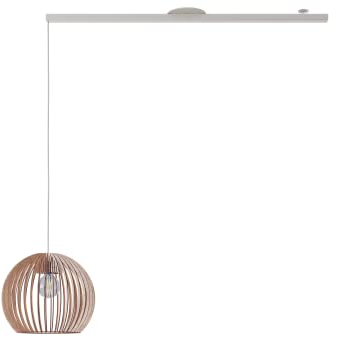 Lightswing® Single Aufhängesystem für eine Hängelampe - Matt Weiss - 90 cm - Beweg deine Hängeleuchte Mühelos - Einfache Installation - Hängelampe Esstisch - Pendellampe Verstellbar - Hängeleuchte