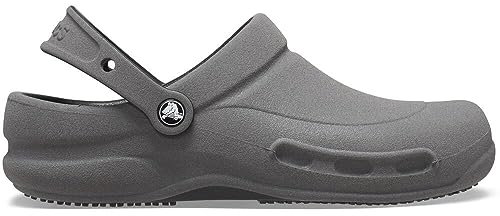 Crocs Unisex Erwachsene Bistro Work Graphic Clog Clog, Black/Reflective, 38/39 EU