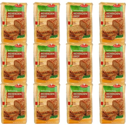 Küchenmeister Backmischung für Mehrkorn Brot 12x500g