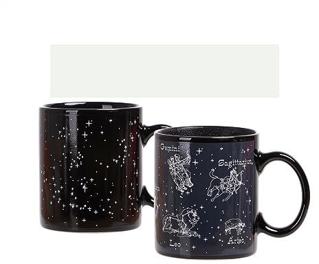 Kaffeetassen 1pc Temperatur-empfindliche Farbe-ändern Tasse Keramik Tasse Becher Wasser Tasse Kaffee Tasse Tassen Kaffee Tassen Kaffee becher Mug (Color : A)