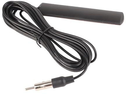 Antenna Autoradio, 309 Antenna Radio FM Universale per Auto Patch Antenna Supporto per Parabrezza Cavo 5M Antenna Radio Antenna Antenna Autoradio