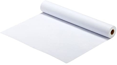 SEWOART 25m Zeichenpapierrolle Aus Weißem Papier Blanko-skizzenpapier Für Bastelaktivitäten Und Malerei Säurefreies Aquarellpapier