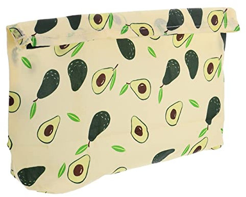 GOOHOCHY Reusable Beeswax Food Storage Bags 29x27cm Cotton Beeswax Wraps Sandwich and Snack Bags Washable and Sustainable for Boys and Girls and Adults
