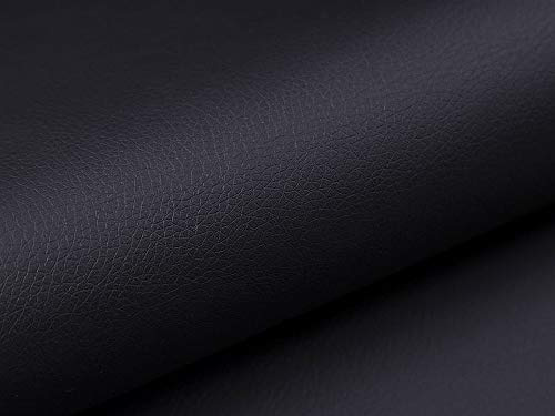 10 Meter Kunstleder Soft 011 Schwarz