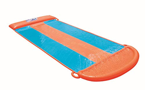Bestway-H2OGO Aqua Ramp Triple, tobogán acuático, Multicolor (52249)