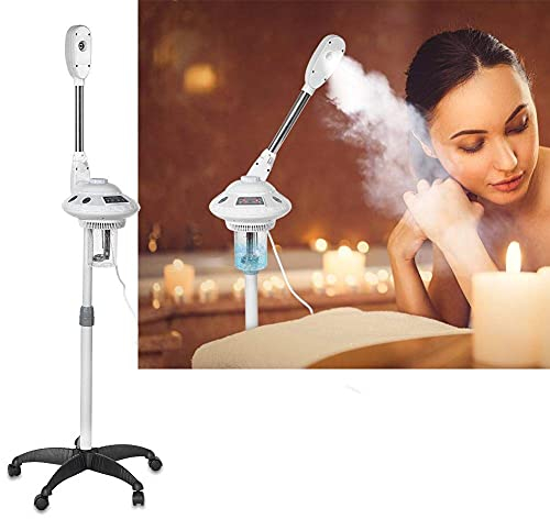Vaporisateur Facial Ozono pour Nettoyage du Visage avec Pied Réglable, Pistolet Vapeur à Vapeur Froid, Nano, à Vapeur, pour Sauna Facial, 750 W