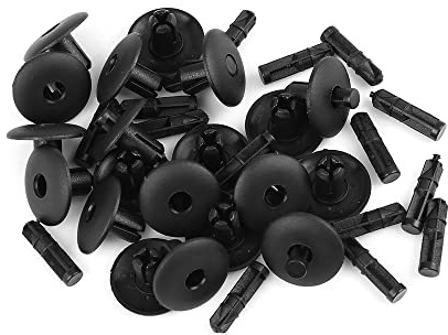 A ABSOPRO Plástico Remache Guardabarros Prensa Sujetador Clips 4D0807300 (Juego de 20)