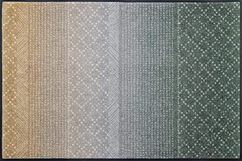 wash+dry Fußmatte, Green Desert 75x120cm, innen und außen, waschbar