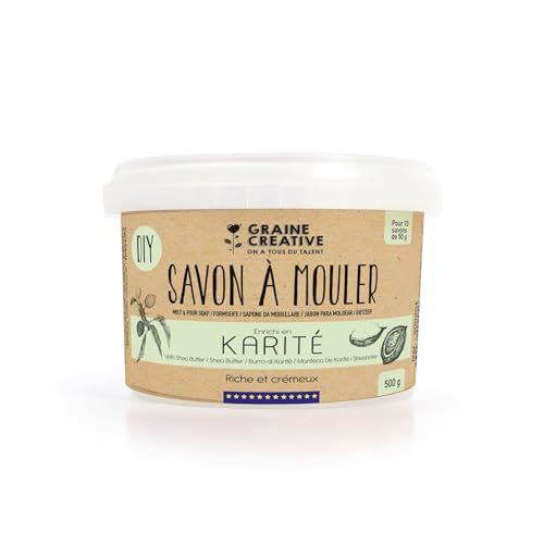 Seife zum Formen - Sheabutter - 500 g