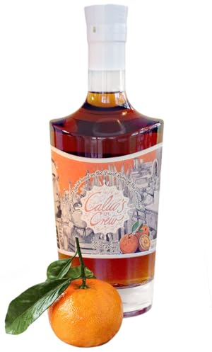 Calico's Crew | 1x 0,7 l Premium Rum aus Panama – 39% vol. und 12 Jahre alte Reifung – Kombination aus feiner Note von Orange, Karamell und Vanille – edle Flasche als Geschenk | Cook‘s Recipe Orange