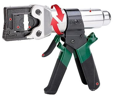 Morsetto a pressione idraulica manuale Mini strumento di crimpatura idraulico for cavo in lega di alluminio Applicare su filo di e Crimpatura da 4-150 mm²