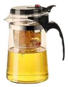PEKJI Exquisite Simple portable teapot glass press type tea maker home large capacity tea kettle tea set with strainer practical
