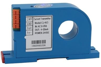 Trasformatore di corrente del trasduttore amperometrico AC 10A 20A 30A 50A 100A 200A Trasmettitore di corrente Uscita 4-20ma 1 pz(4-20ma output,15A)