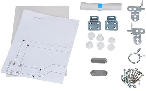 Kit de fixation (glissières) porte d'origine Lave-vaisselle 1784430296, C00919854 BEKO