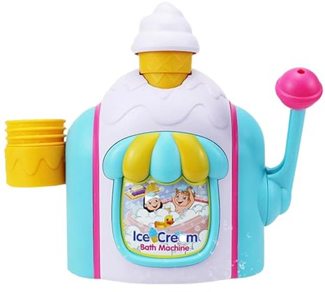 Tvålbubbelmaskin för barn – glasssugkopp-vattenspel | automatiska såpbubbelmaskiner för barn, för flickor, födelsedagsfest, sommar, , badrum, badkar, sovrum