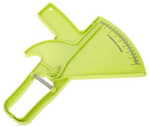 SWOOMEY Body Fat Caliper Skinfold Measurement Tool for Fitness Tracking and Measuring Body Fat Percentage Accurate, Easy to Use and Clean Plastic Caliper at Home for Men and Women