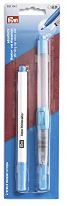 Prym 611.845 611845 Aqua-Trickmarker + Wasserstift Aquatrick Marking and Water Pen, Kunststoff, White, Einheitsgröße
