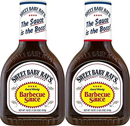 Sweet Baby Rays Lot de 3 paquets de sauce pour barbecue 45 ml