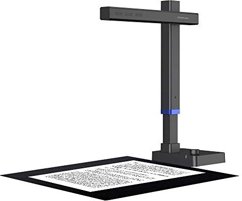 CZUR Shine Ultra Document Scanner, 13MP Portable Scanner with OCR, Capture up to A3 Size, USB 2.0 High-Speed Scanning for Schools and Offices, Compatible with Windows/macOS