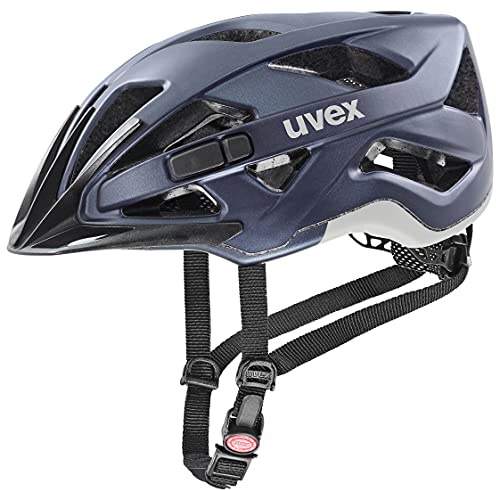 uvex Active cc - sicherer Allround-Helm für Damen und Herren - individuelle Größenanpassung - der deep Space Sand matt - 56-60 cm
