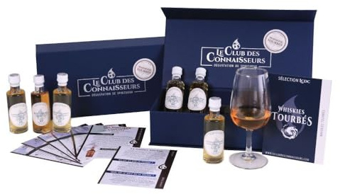 Coffret Dégustation Whisky Tourbés 6 x 40ml - En Solo Ou En Duo