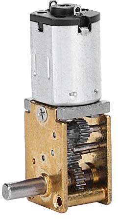 Mini Motorreductor 6V, Motorreductor Angular RC, Motorreductor de Metal con Engranaje, Motor Eléctrico de Fabricación de Modelos Pequeños, Funcionamiento Lento, Silencioso, Ideal (CC6V 35RPM)