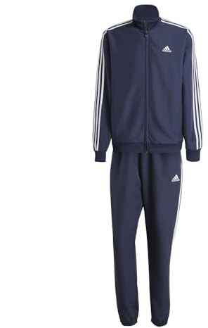 adidas 3-stripes Woven Track Suit Tuta da ginnastica, Uomo, Legend ink, L, Petto (cm) 101 - 108; Vita (cm) 89 - 96; Fianchi (cm) 100 - 107