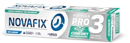 Urgo Novafix Pro3 Confort Sans Goût Crème adhésive pour dentiers 40 g