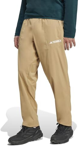 Adidas Men's Terrex Multi Essentials Hiking Stretch Pants, Cardboard, Large