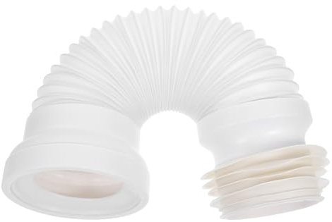 DIYEAH Tubo Scarico Estensibile per Wc Raccordo Flessibile per Prolunga per Tubo Scarico Installazione Facile