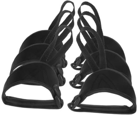 Abaodam 6 Pièces Bracelet de Poignet pour Bâtons de Ski Réglable pour Bâtons de Randonnée Canne de Réduit Fatigue Bras Améliore Ski Activités Extérieures