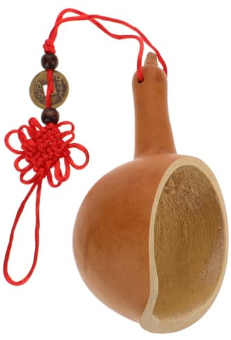 TOPPERFUN Sturdy Gourd Ladle for Water Rice Flour Sugar Comfortable to Hold Design Reusable for Kitchen Home Use