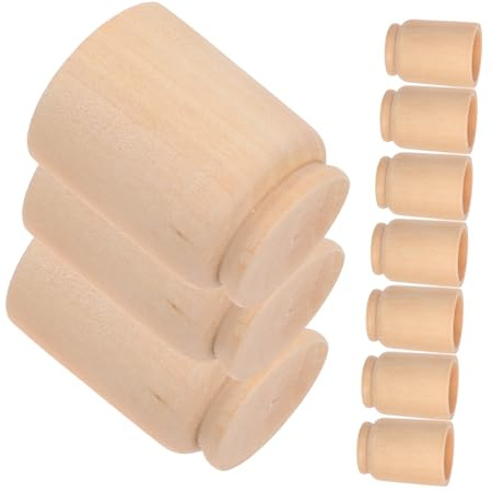 LIFKOME 10 Pièces Support Œufs à Décorer Présentoir de Table pour Pâques Décoration Personnalisable et Sûr pour Garçon Fille Porte Œufs DIY Créatif pour Fête