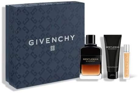 Givenchy Gentleman Reserve Privee von Givenchy for Men – 3-teiliges Geschenkset, 94 ml, Eau de Parfum, Spray, 70 ml Duschgel, 12 ml Eau de Parfum, Spray