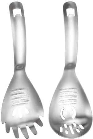 Cucchiaio da cucina elegante con manico portatile per cucine professionali, finitura elegante