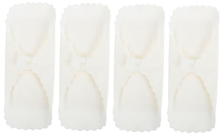 KOMBIUDA 4pcs Reusable Cotton Menstrual Pads with Layer Breathable Washable Sanitary Napkins for Women Leakproof Cloth Period Pads Comfortable Panty Liners for Daily and Postpartum Use