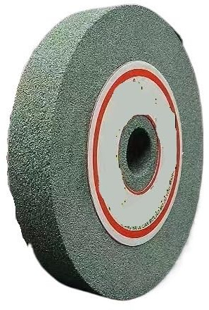 Mola da banco - Disco abrasivo in carburo di silicio verde da 150 mm for lucidatura di metalli e pietra, 1 pezzo(80 Grit)