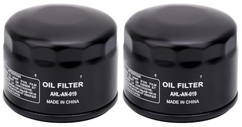 AHL - Motorrad Ölfilter 2 pcs Replace for: 696854 492932 492932S 492056 795890 695396 696854 842921 GY20577 LG492932S JD D120 D130 D140 L120 L111