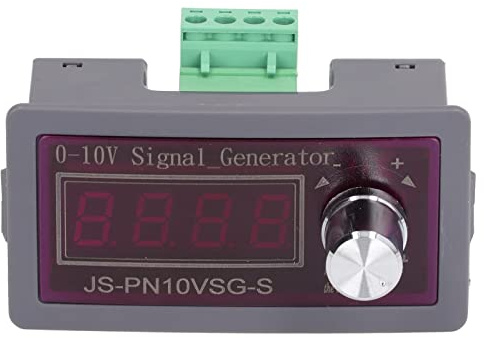 Générateur de Signal 0-10V Simulateur Analogique de Tension de Courant 0-20mA Générateur de Signal D'affichage à 4 Chiffres Réglable pour le Débogage du Panneau PLC