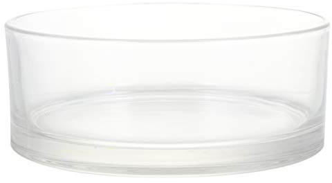 Alipis Jardinière en Verre Transparente Ronde pour Plantes Hydroponiques, Conteneur pour Fleurs Hydroponiques, Décoration De Bureau Et Maison, Support pour Petites Plantes Et Fleurs